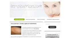 Desktop Screenshot of les-cicatrices.com