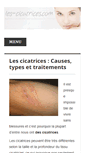 Mobile Screenshot of les-cicatrices.com